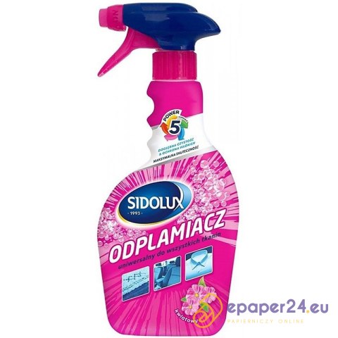 Odplamiacz Sidolux 500ml Kwiatowy Odplamiacz Sidolux 500ml Kwiatowy