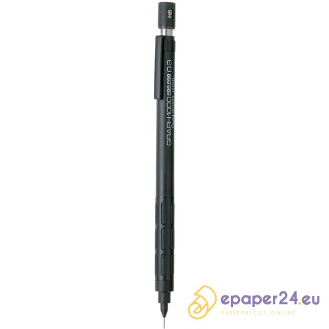 Ołówek automatyczny Pentel Graph 1000 0.3mm czarny Ołówek automatyczny Pentel Graph 1000 0.3mm czarny