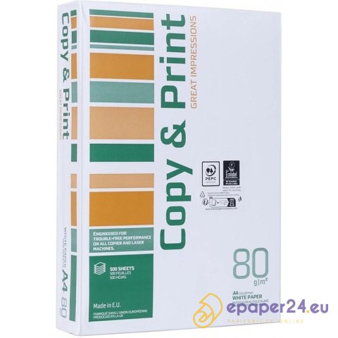 Papier Copy&Print A4/80g (500) Papier Copy&Print A4/80g (500)