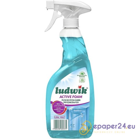 Pianka Ludwik 600ml do czyszczenia kabin prysznicowych Pianka Ludwik 600ml do czyszczenia kabin prysznicowych