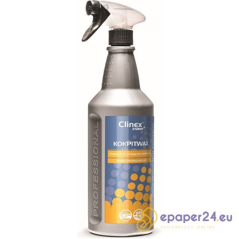 Preparat myjąco-pielęgnujący CLINEX Kokpit Wax 1L Preparat myjąco-pielęgnujący CLINEX Kokpit Wax 1L