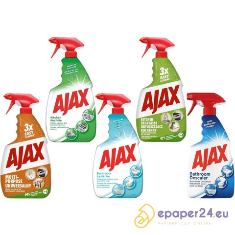 Spray Ajax 750ml Odtłuszczacz kuchenny Spray Ajax 750ml Odtłuszczacz kuchenny