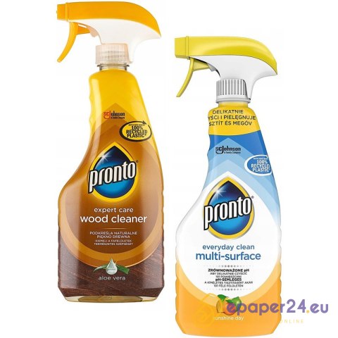 Spray do mebli Pronto 500ml Aloe vera Spray do mebli Pronto 500ml Aloe vera