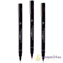 Cienkopis kreślarski Uni Pin-200 0.2mm niebieski