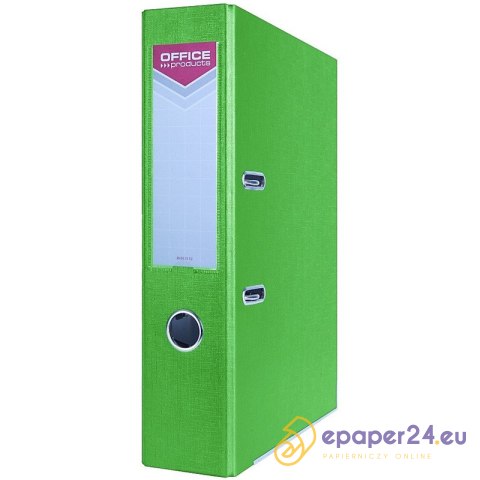 Segregator Office Products Officer-10 A4/75mm zielony Segregator Office Products Officer-10 A4/75mm zielony